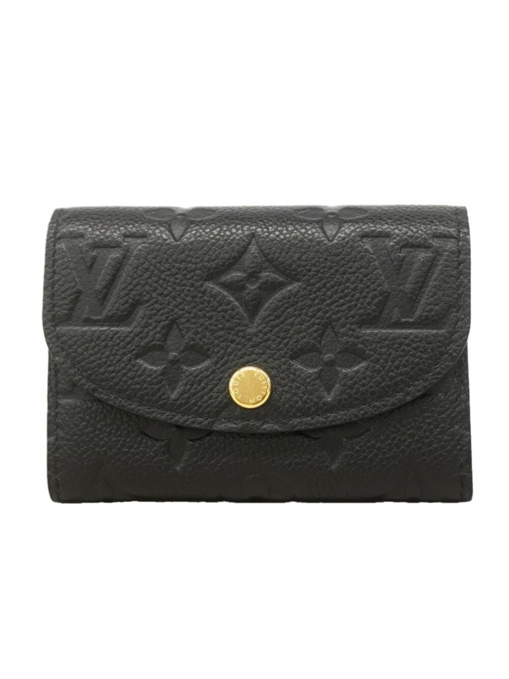 Louis Vuitton Coin Purse Monogram Empreinte Porte Monnaie Rosalie Noir
